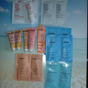 18 piece Hair Travel Lot Shampoo Conditioner Mask Amika Briogeo Pureology